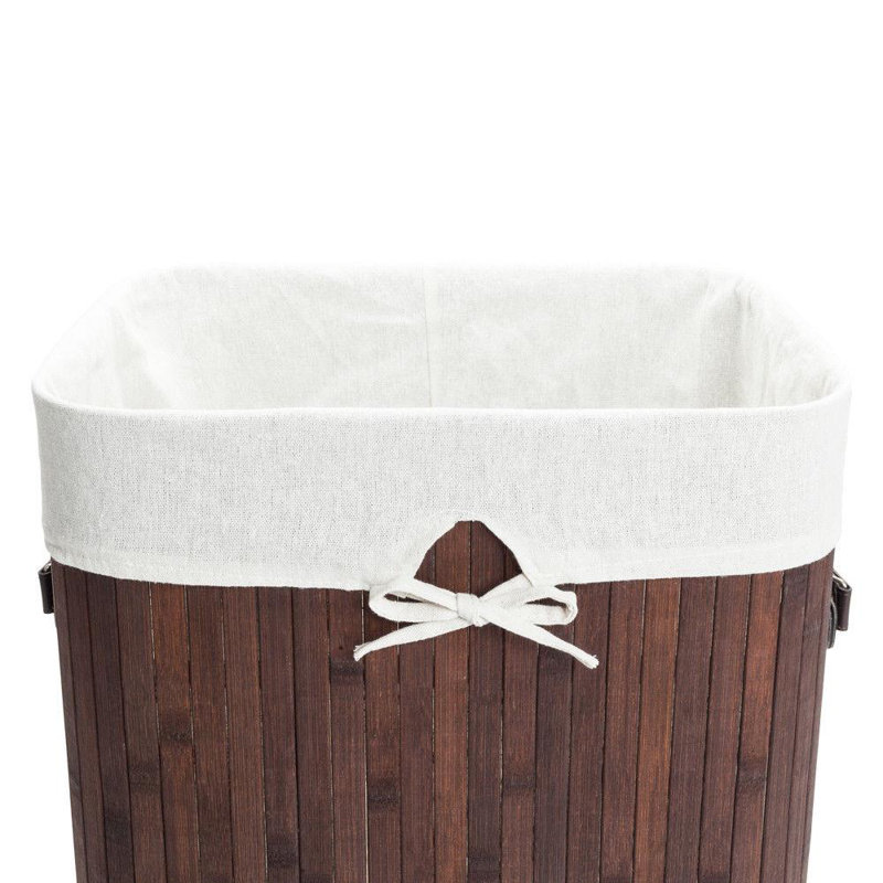Laurel Foundry Modern Farmhouse Bamboo Laundry Hamper Basket & Reviews